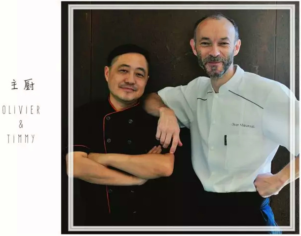法国“米其林”大厨Olivier Maindroult和香港美食家Timmy_副本.jpg
